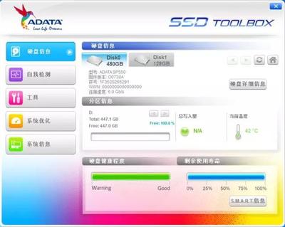 威剛SSD專屬管理軟件 看得清楚，用著放心，掌控存儲盡在指尖